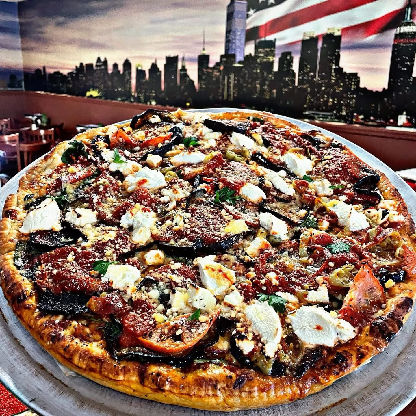 Eggplant pizza special