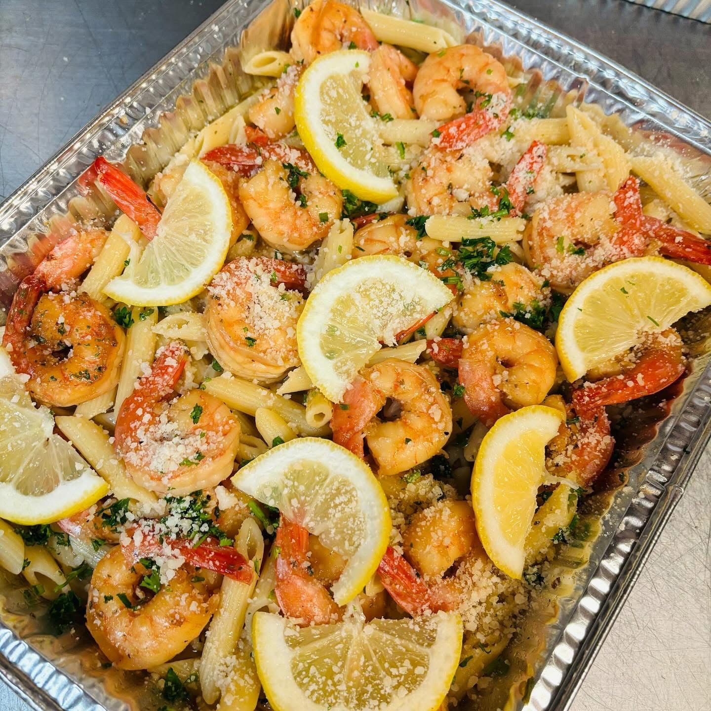 Shrimp scampi